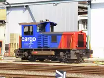 SBB - Rangierlok Tm 2/2 232 112-3 abgestellt im Areal des Industriewerkes in Biel am 16.05.2016