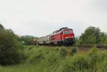 233 521-4 am 09.06.16 in der Einfahrt Marktredwitz.