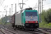 COBRA 2818 (E186 210) durchfährt Recklinghausen-Ost 9.6.2016