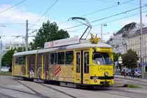 Wien E1 4867  Vienna Ring Tram  am Karlsplatz,12.05.2014