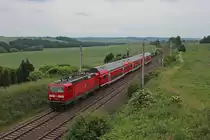 An dem Wochenende vom 11.06 zum 12.06 war der  kleine Fahrplanwechsel  bei der Bahn. Dies war gleichzeitig der letzte Einsatztag der DB Regio Südost auf der Franken-Sachsen-Magistrale von Dresden nach Hof. Dies ist gleichzeitig der letzte Einsatztag der BR 143 in Großteilen von Sachsen, nur noch bei dr S-Bahn in Dresden wird man Sie sehen können. Ab dem 12.06.2016 bedient die Leistungen des RE 3 (Dresden Hbf - Hof Hbf) und RB30 (Dresden Hbf - Zwickau (Sachs) Hbf) die Transdev Tochter MRB. Außerdem wurde die RB45 (Chemnitz Hbf - Riesa/Elsterwerda) ebenfalls an die MRB verloren.

Am 11.06.2016 wird die 143 957-9 mit dem RE 4767 gleich das Bogendreieck in Werdau passieren. Hier fährt noch die 143 957 bevor sie in Zwickau aufgrund von Trafoschaden ihre Reise vorzeitig beenden wird.