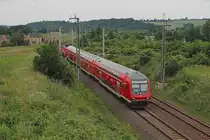 An dem Wochenende vom 11.06 zum 12.06 war der  kleine Fahrplanwechsel  bei der Bahn. Dies war gleichzeitig der letzte Einsatztag der DB Regio Südost auf der Franken-Sachsen-Magistrale von Dresden nach Hof. Dies ist gleichzeitig der letzte Einsatztag der BR 143 in Großteilen von Sachsen, nur noch bei dr S-Bahn in Dresden wird man Sie sehen können. Ab dem 12.06.2016 bedient die Leistungen des RE 3 (Dresden Hbf - Hof Hbf) und RB30 (Dresden Hbf - Zwickau (Sachs) Hbf) die Transdev Tochter MRB. Außerdem wurde die RB45 (Chemnitz Hbf - Riesa/Elsterwerda) ebenfalls an die MRB verloren.

Am 11.06.2016 hat der RE 4786 (Dresden Hbf - Hof Hbf) das Bogendreieck in Werdau passiert und ist auf den Weg seinen nächste Halt in Reichenbach(Vogtl) ob Bf zu absolvieren. Schublok ist die 143 885-0