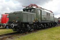 E93 07 im DB Museum Koblenz Lützel, am 18.06.2016.