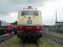 E03 001 am 18.06.16 im DB Museum Koblenz