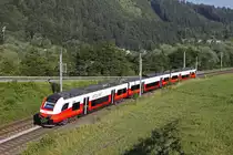 Cityjet 4746 515 in Bruck/Mur Übelstein am 23.06.2016.