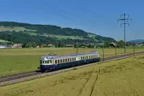 BCFe 4/6 736 am 23.06.2016 bei Kiesen. 