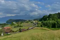 Re 425 178 mit einem KLV am 24.06.2016 bei Einigen. 