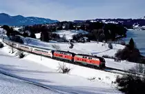 218 225 + 218 467  bei Martinszell  03.02.04