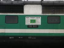 ITL 118 001 im Hafen in Dresden