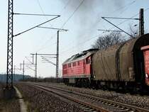 … 232 401 kann nun, nach dieser Anstrengung, etwas entspannter in Richtung Rostock-�berseehafen fahren.