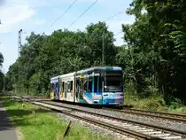 VGF Bombardier S-Wagen 218 am 10.07.16 in Schwanheimer Wald 