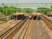 Im Bahnhof Si�fok stand am 06.06.20216 der M�V-START 415 034 als Sz 18724 aus Kőb�nya-Kispest.