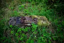 Letzte Reste einer Bahnstrecke, Nähe Kamenicky Senov. 02.07.2016 11:44 Uhr.