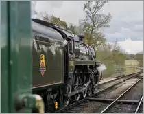 Dampfbahnambiete bei der Bluebell Railwy.
Sheffield Park, den 23. April 2016