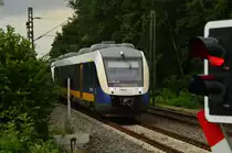 Ein RE 10 nach Kleve geriet mir am Bü Tilmeshof Broicherseite vor die Linse.....Mittwoch den 13.7.2016