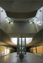 U-Bahn Garching - 

Der Endbahnhof Garching-Forschungszentrum liegt in einfacher Tieflage mit Öffnungen zum Tageslicht. 

02.04.2007 (M)