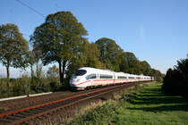 406 005  Würzburg  als Umleiter mit Fahrtziel Niederlande unterwegs auf Pulheimer Stadtgebiet.
Aufnahmedatum: 21.10.2010