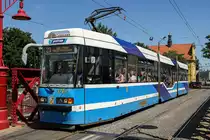 Piaskowy Most am 22.07.2016. Wagennummer 2720 auf der Linie Nr 23. 