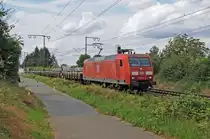 DB 145 075-8 @ Darmstadt Weiterstadt am 30.07.16
