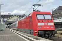 BR 101 038-8 @ Darmstadt am 30.07.16