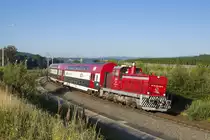 Am 5. Juli 2016 war die 1500.1 mit der SB 8554 von Wies-Eibiswald nach Graz unterwegs und konnte nahe Wettmannstätten festgehalten werden. 