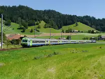 BLS - RE Luzern - Bern bei Zäziwil am 30.07.2016
