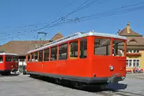 Bhe 2/4 Nr. 2 auf der Drehscheibe bei der Station in Vitznau. Die Aufnahme stammt vom 19.07.2016.