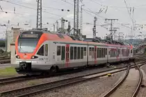 VIAS 407 als SE 10 nach Frankfurt am Main Hbf. bei der Einfahrt in Koblenz Hbf. 27.7.2016 