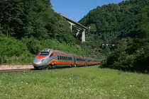 ETR 610 011 am 19.07.2016 bei Giornico.