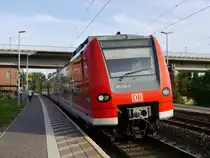 425 046 fuhr am 05.08.2016 außerplanmäßig auf der RB nach Karlstadt (Main) und hielt hier auch in Retzbach-Zellingen an.