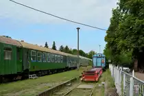 Am 20.7 war im Bahnhof Mittenwalde Ost nicht viel los. 

Mittenwalde Ost 20.07.2016