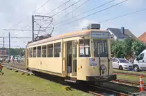 NMVB 9093 aufgenommen 06.08.2016 am Haltestelle De Haan aan Zee nach anlass von Trammelant 2016