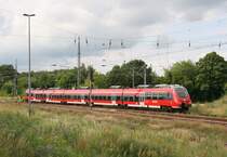 442 324 als RE 18710 (Dessau Hbf–W�nsdorf-Waldstadt) am 28.06.2016 in Zossen