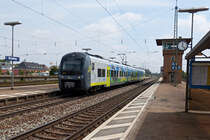 440 412 fährt aus Richtung Plattling in Straubing ein 06.08.2016