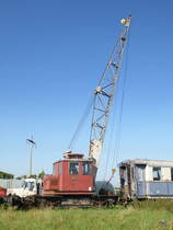 BMK - Ex SBB  Kranwagen  X 40 85 94 31 120-6 in Kallnach am 25.08.2016