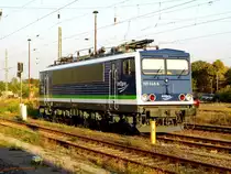 Am 08.09.2016 war die 155 048-6 von der IntEgro (Press) in Stendal abgestellt .