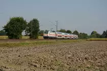 146 552 als IC 2201 auf dem Weg von Norddeich nach Köln bei Buldern. 10.09.16