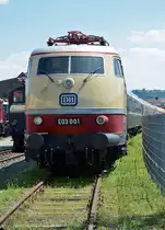 E 03 001 im DB-Museum Koblenz-Lützel - 19.07.2016