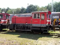 Sogar die kleine Werklok,vom Werk Seddin,konnte am 27.August 2016,beim Tag der offenen tür,fotografiert werden,was die Wenigsten taten.