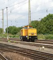 Press 106 756 dieselt am 22.09.2016 durch den Bahnhof Gößnitz.