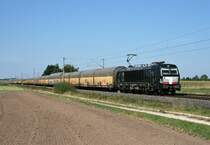 X4E-858 mit DGS 59777 (RCC, Bremen Rbf–München-Milbertshofen) am 07.09.2016 zwischen Triesdorf und Muhr am See