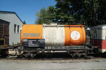 Eisenbahnmuseum Groß-Schwechat  
ÖBB/Turmöl-Mineralölwagen 705 5 600-1
20.08.2016