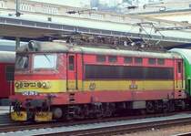 242 210-3 der CD am 18.03.2007 in Bratislava Hlavna Stanica (Hauptbahnhof), Slowakei.