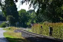 Die Vennbahn schlängelt sich über zahlreiche unbeschrankte Bahnübergänge durchs Aachener Land. Sonderfahrten finden hier keine mehr statt. Die Strecke wird von einem Verein gehalten und gepflegt. Die Strecke ist betrieblich gesperrt wodurch keine Fahrten möglich sind.

Walheim 08.10.2016