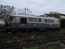 Diesellok 92-53-0-60-0877-0 vor dem Bahnbetriebswerk Giurgiu am 15.10.2016