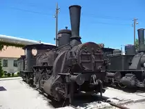 Gysev Nr. 17 (entspricht MAV IIIe, später BR 326), Nr. 2459

Baujahr 1885, hergestellt von der Lokomotivfabrik Wiener Neustadt.
Höchstgeschw. 55 km/h
Betriegsgewicht 39,4 t 
Achslast 13,3 t 
Dampfdruck 10 bar 
LüP mit Tender 15190 mm 
Treibraddurchm. 1204 mm 

Hungarian Railway Museum, Budapest, 18.6.2016
