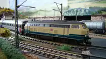 217 014-0 DB AG Sound von Minitrix Epoche VI auf meiner Anlage 13.03.2015