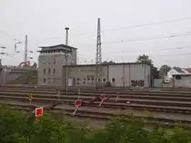 Zentralstellwerk B1,am 17.Oktober 2016,in Neubrandenburg.