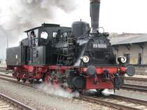 89 6009 vom Bw Dresden-Altstadt beim Dampflokfest im Bw Nossen.8.04.07