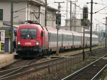 1116 272-4 in Wien H�tteldorf als IC nach Salzburg am 7.4.2007